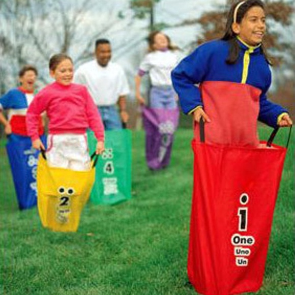 Colorful Sack Race Bags EVERRICH
Hop Sacker Potato Sack Set - Picture 1 of 2